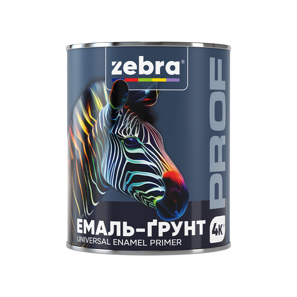 ЕМАЛЬ-ҐРУНТ 4 в 1 ZEBRA 2,5 кг